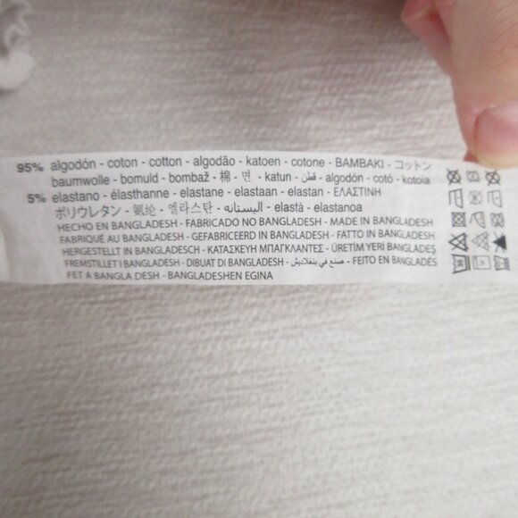 Zara Flutter Sleeve Crop Top Size M V neck - Picture 5 of 9